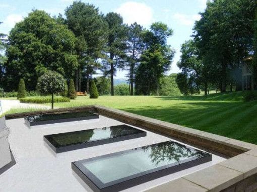 Flat Roof Lantern 1000mm x 1000mm - Double Glazed - Image 3