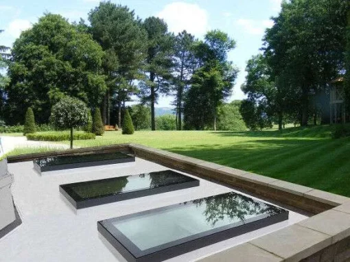 Flat Roof Lantern 1000mm x 1000mm - Double Glazed