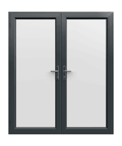 Anthracite Grey uPVC French Doors - Made to Measure