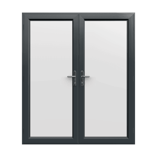 Anthracite Grey uPVC French Doors - Made to Measure