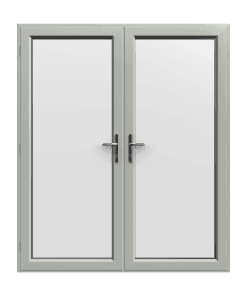 Agate Grey uPVC French Doors - Made to Measure