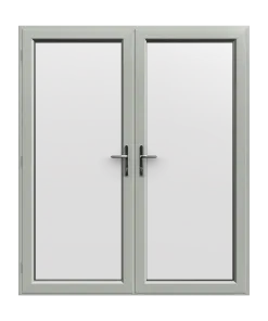 Agate Grey uPVC French Doors - Made to Measure