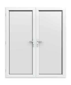 White uPVC French Doors - Made to Measure