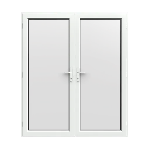 White uPVC French Doors - Made to Measure