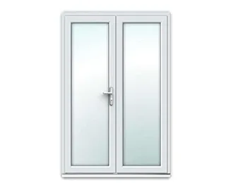 White uPVC French Doors