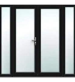 Black French Doors