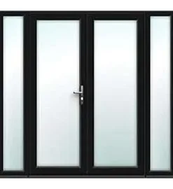 Black French Doors