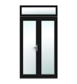 Black French Doors