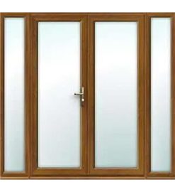 Golden Oak French Doors