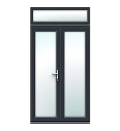 Anthracite Grey French Doors