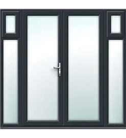Anthracite Grey French Doors