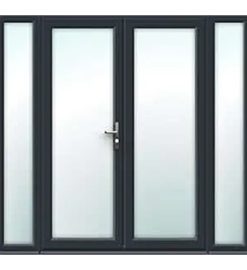 Anthracite Grey French Doors