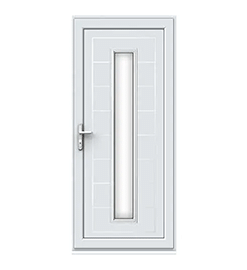 Full Panel Single Door - Lyndon Long Glazed