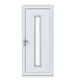 Full Panel Single Door - Woodrow Long Glazed