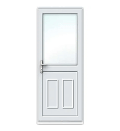 Half Glazed uPVC Single Door
