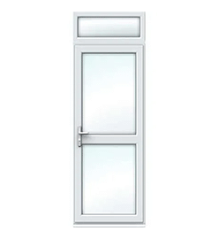 Fully Glazed uPVC Single Door