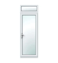 Fully Glazed uPVC Single Door