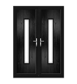 French Door with Woodrow Long Panel