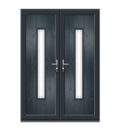 French Door with Woodrow Long Panel