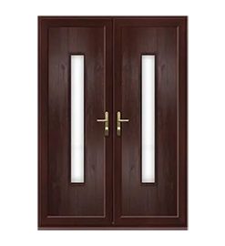 French Door with Woodrow Long Panel