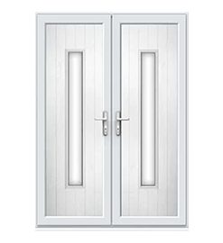 French Door with Woodrow Long Panel