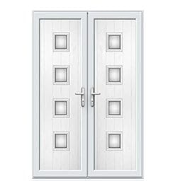 French Door with Panels