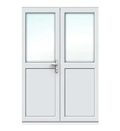 French Doors with Half Panel