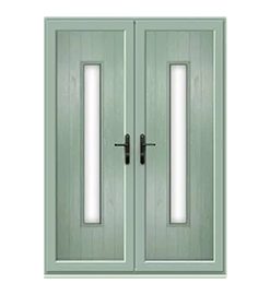 French Door with Woodrow Long Panel