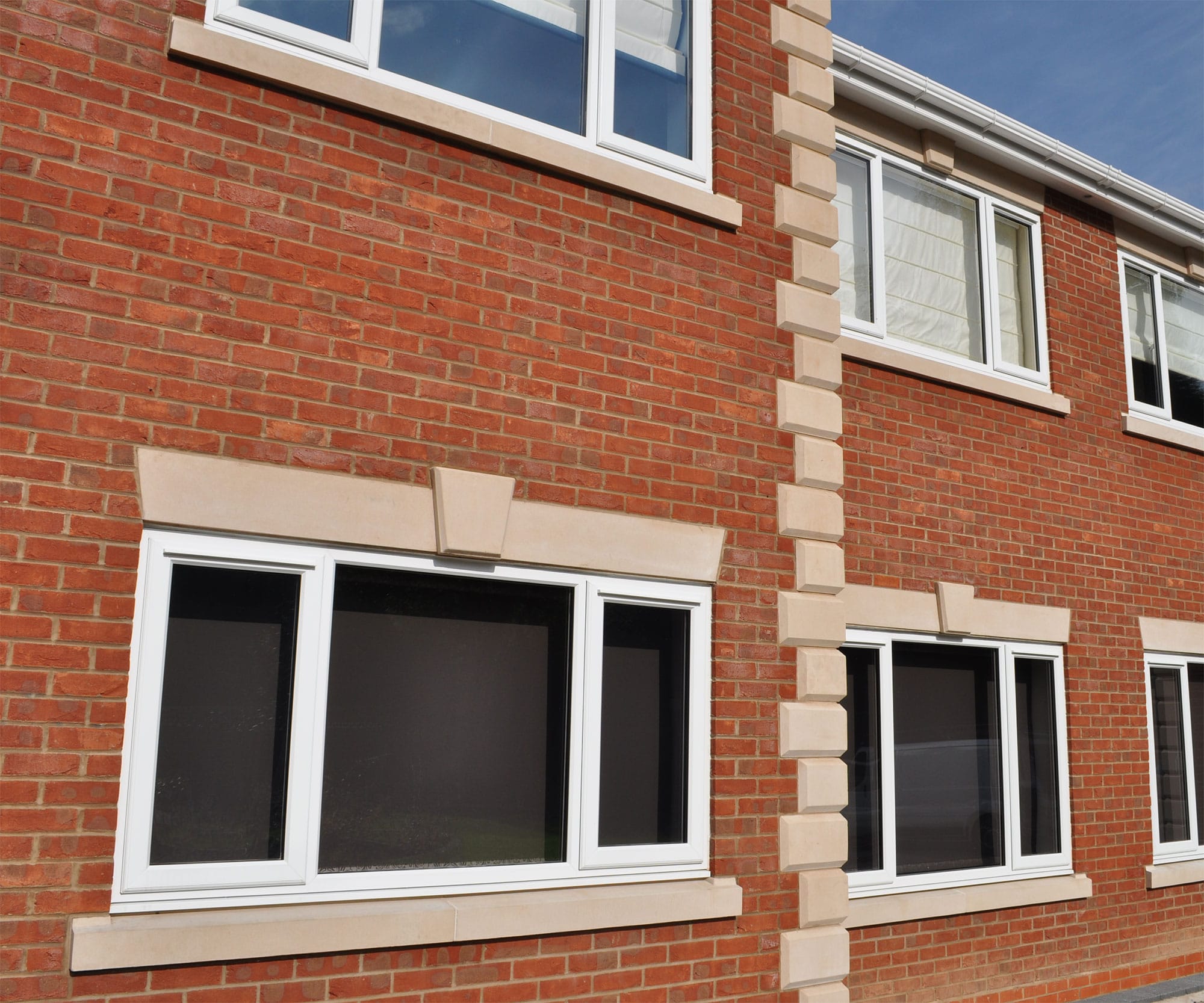 upvc windows white
